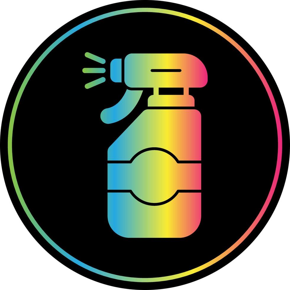 Cleaning Spray Vector Icon Design