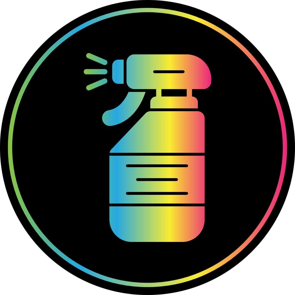 diseño de icono de vector de spray de limpieza