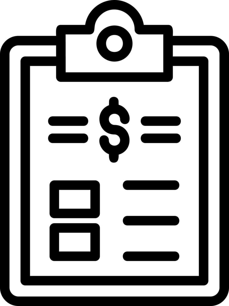 List Vector Icon Design