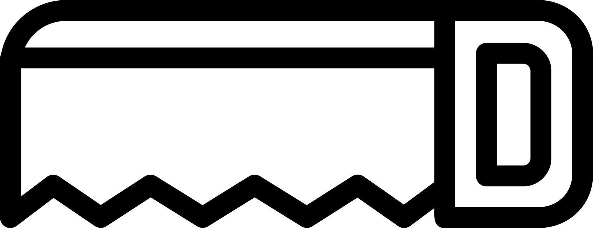 Sawing Vector Icon Design