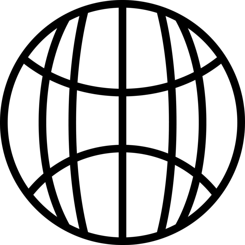 Globe Vector Icon Design