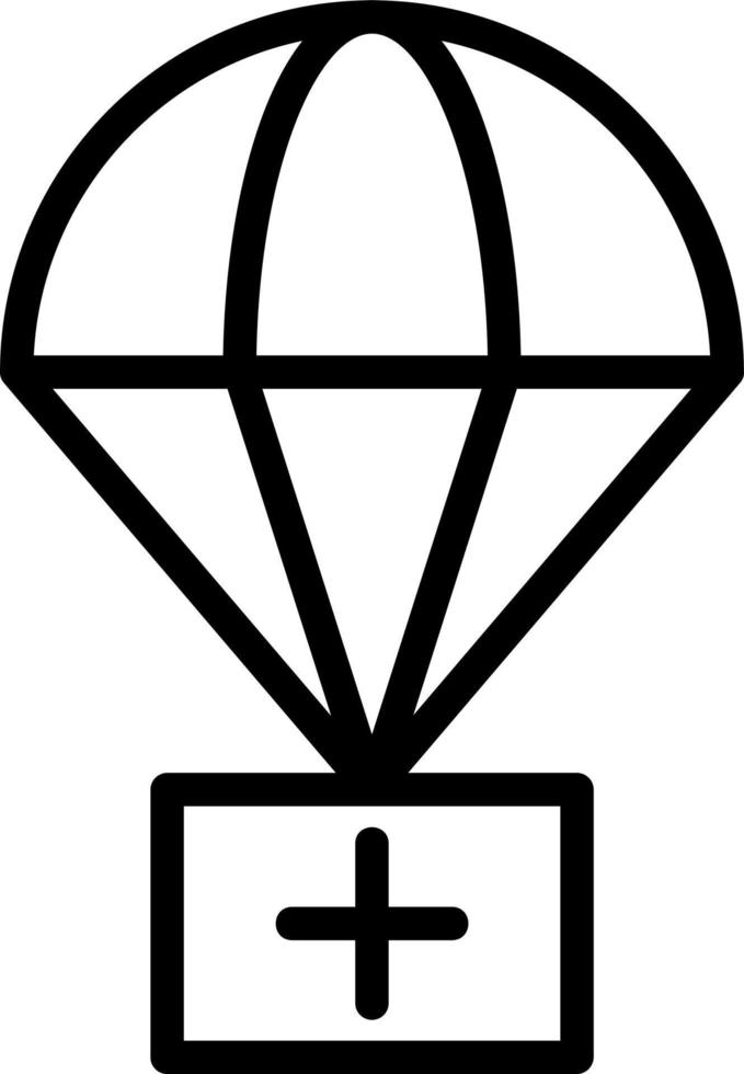 Airdrop Vector Icon Design