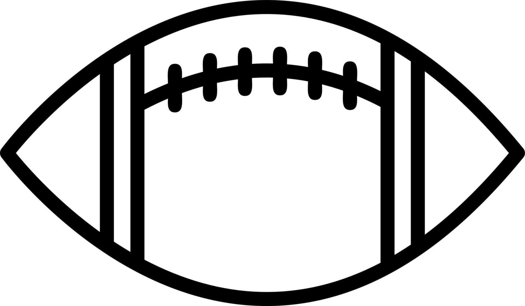 American Football Vector Icon Design