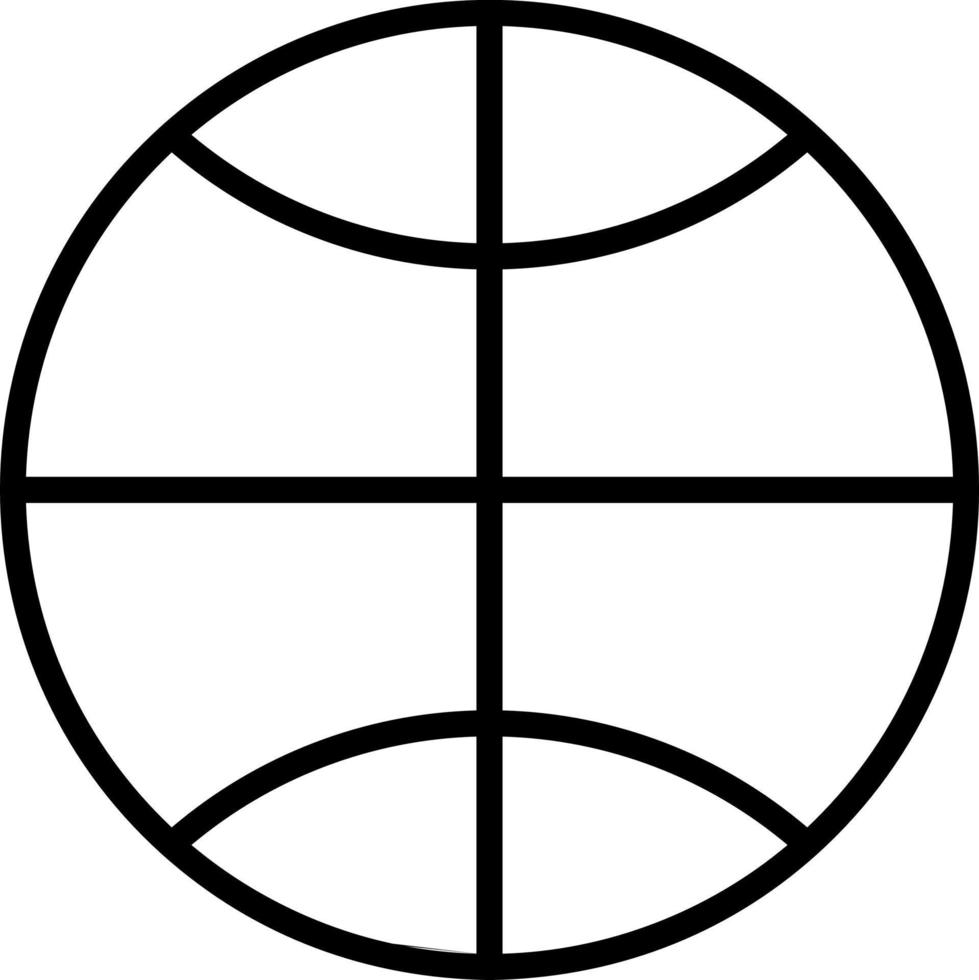 Basketball Vector Icon Design