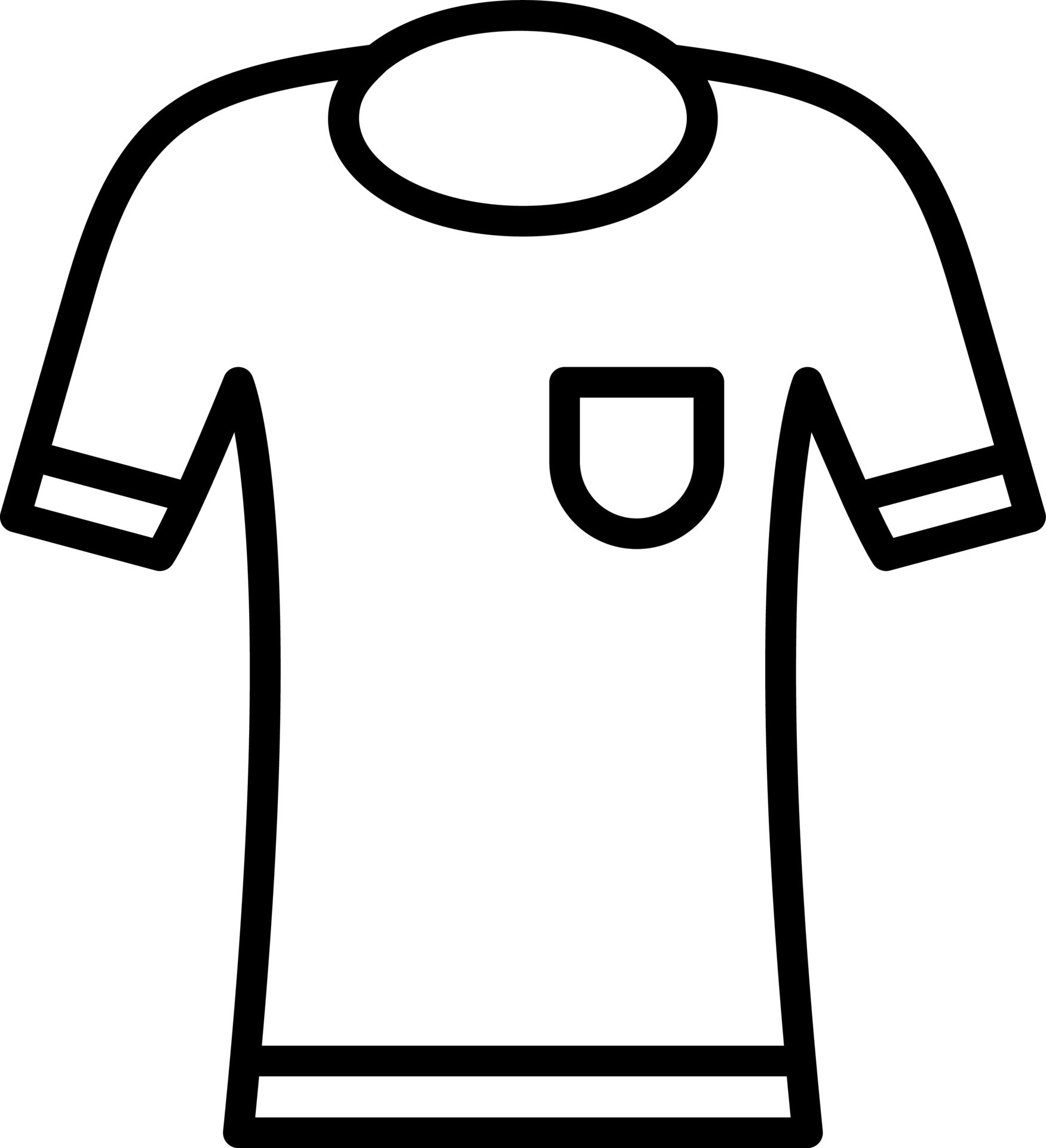 Football Jersey Clipart  Free Images at  - vector clip