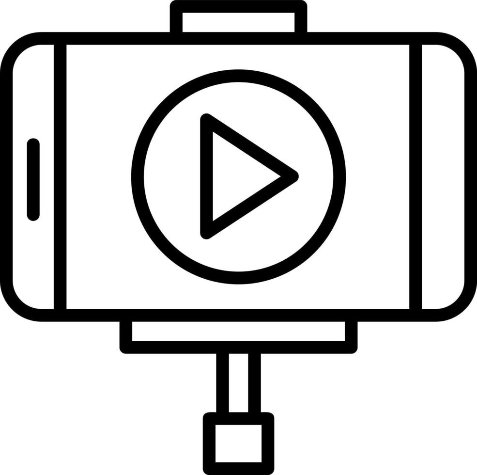 Vlog Vector Icon Design