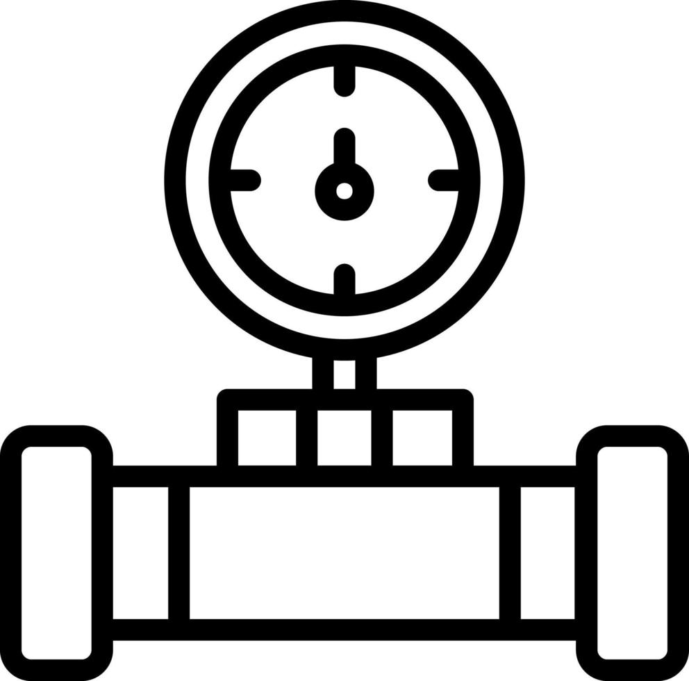Water Meter Vector Icon Design