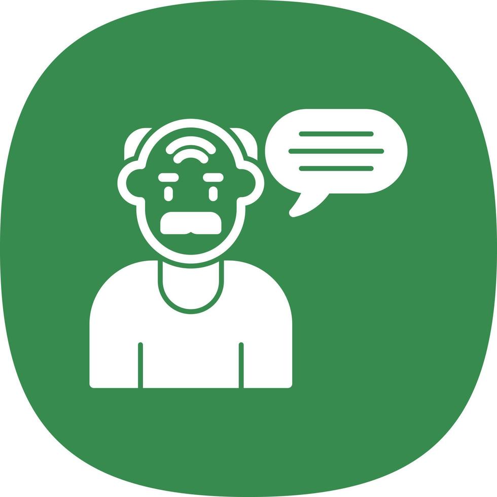 Speech Vector Icon Design