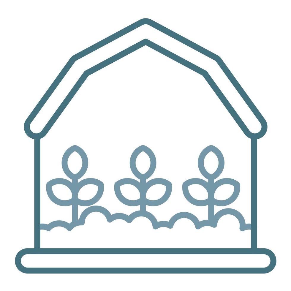 Indoor Urban Farming Line Two Color Icon vector