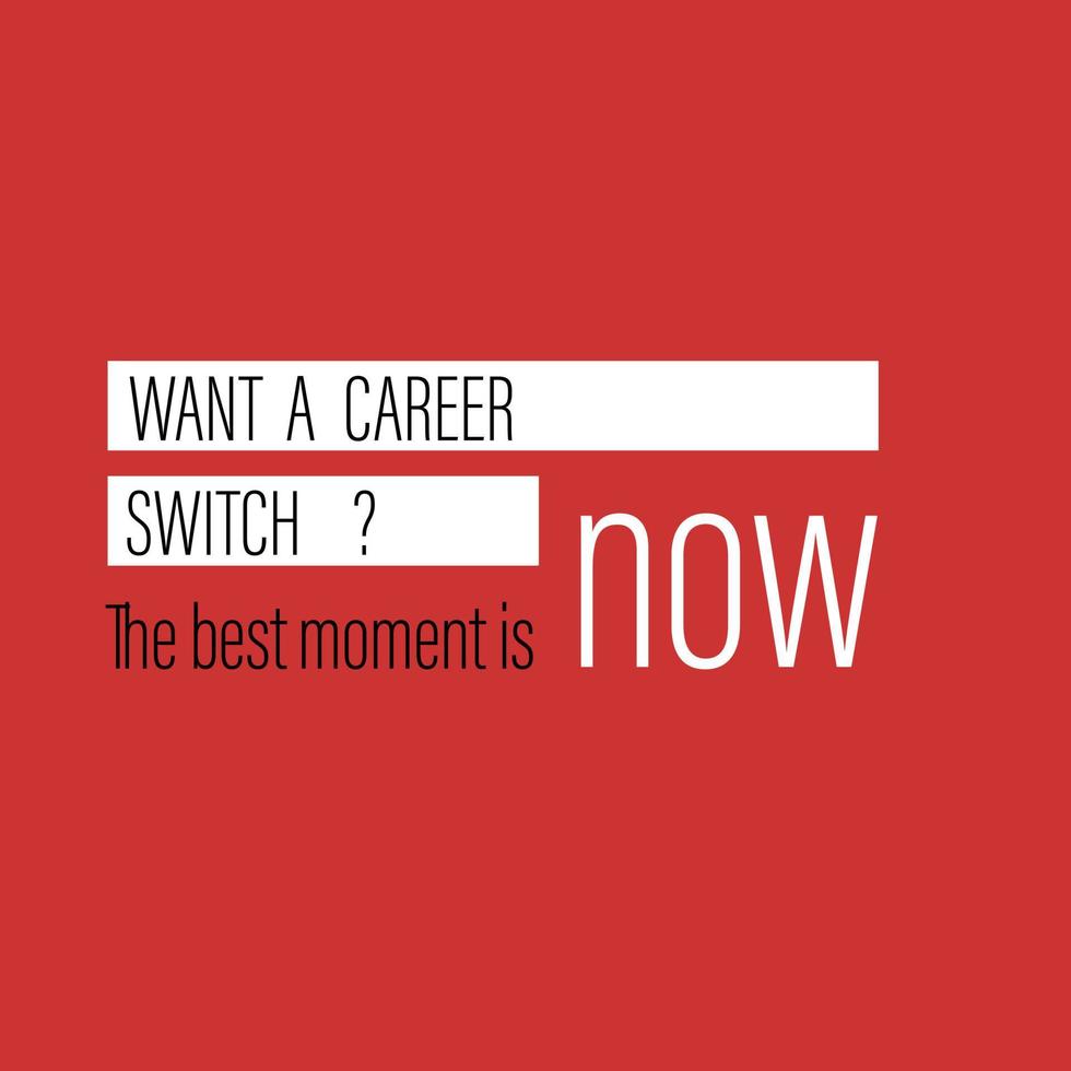 Great career advancement opportunities. Recruitment banner. Job ad template. Bold typography on a trendy abstract background. Attractive colors and forms. Isolated design element vector