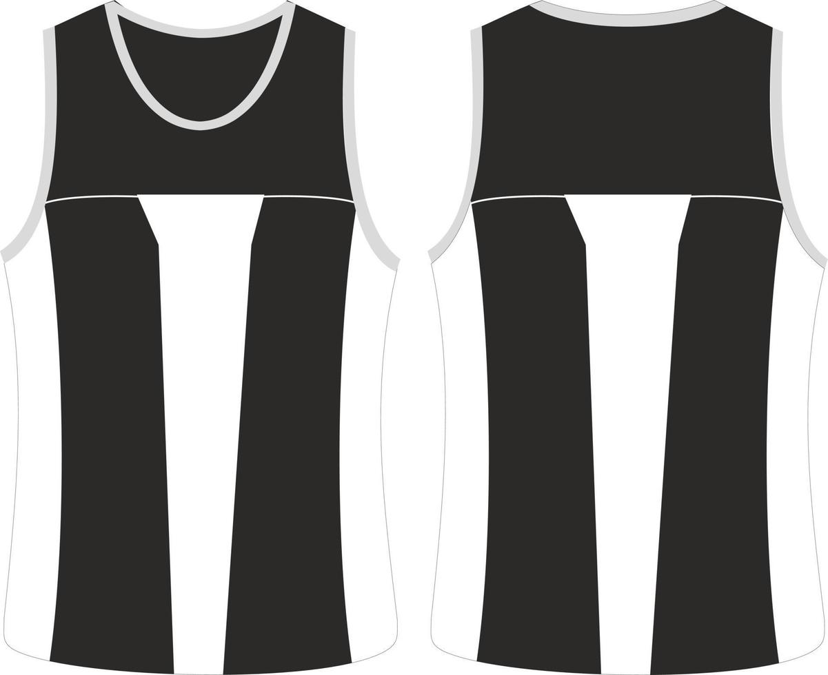 Jersey Design,  Sublimated Vest design vector