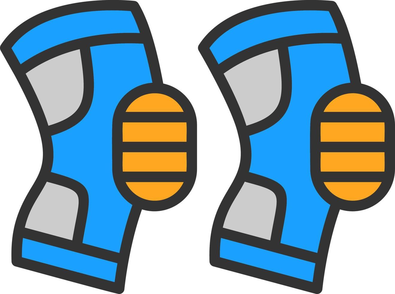 Kneepad Vector Icon Design