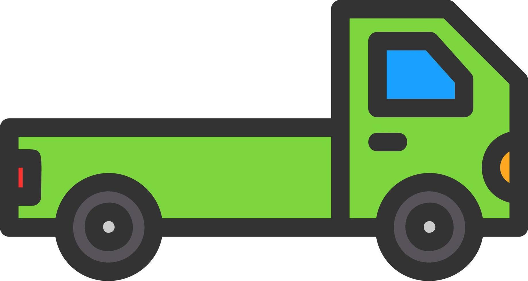 diseño de icono de vector de camioneta