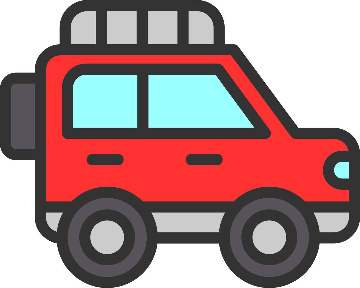 Jeep Vector Icon Design