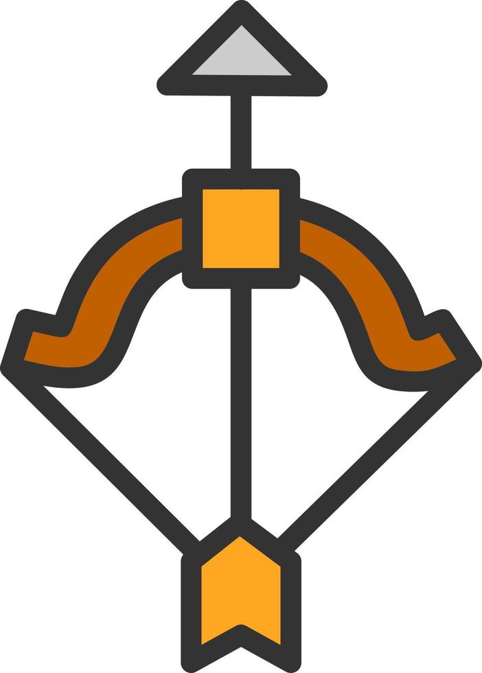 Crossbow Vector Icon Design