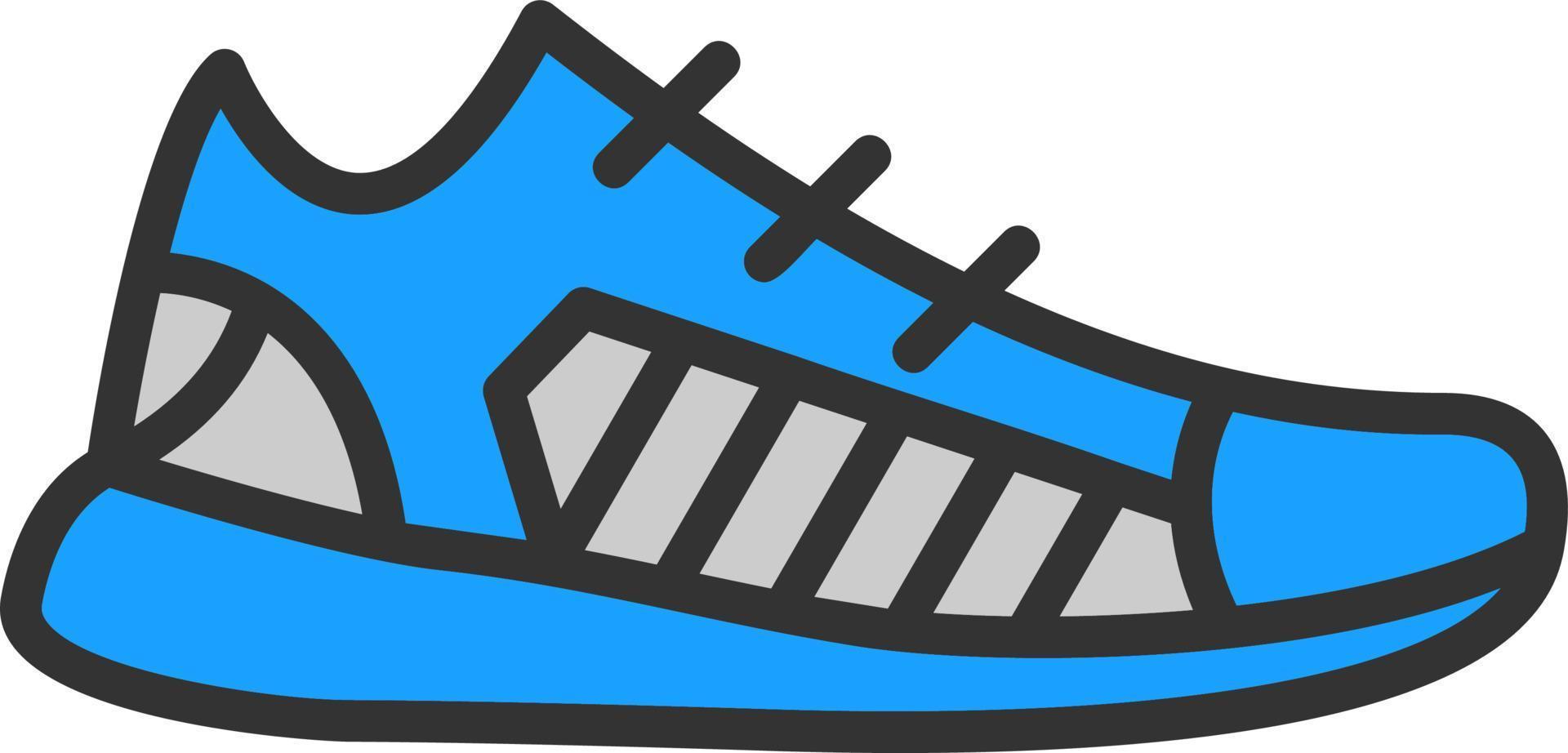 diseño de icono de vector de zapatillas