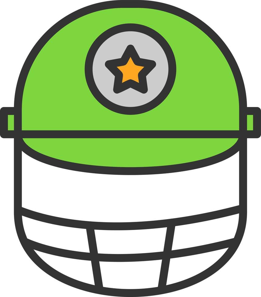 diseño de icono de vector de casco