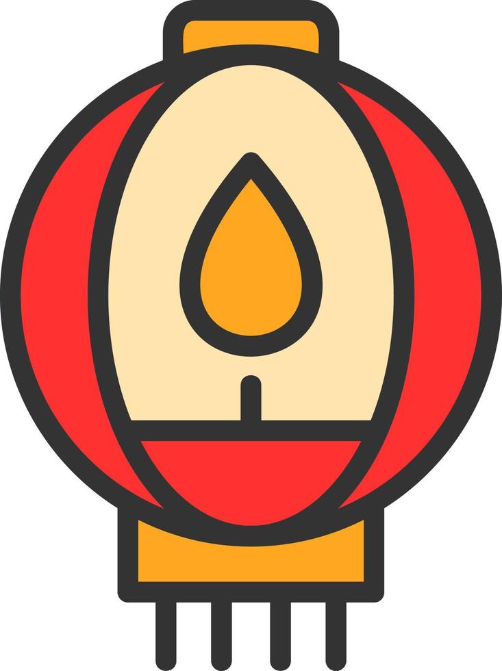 Lantern Vector Icon Design