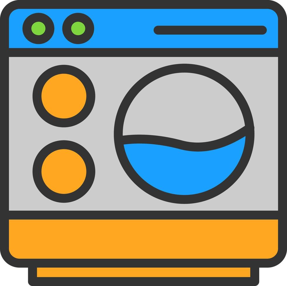 Disheasher Vector Icon Design