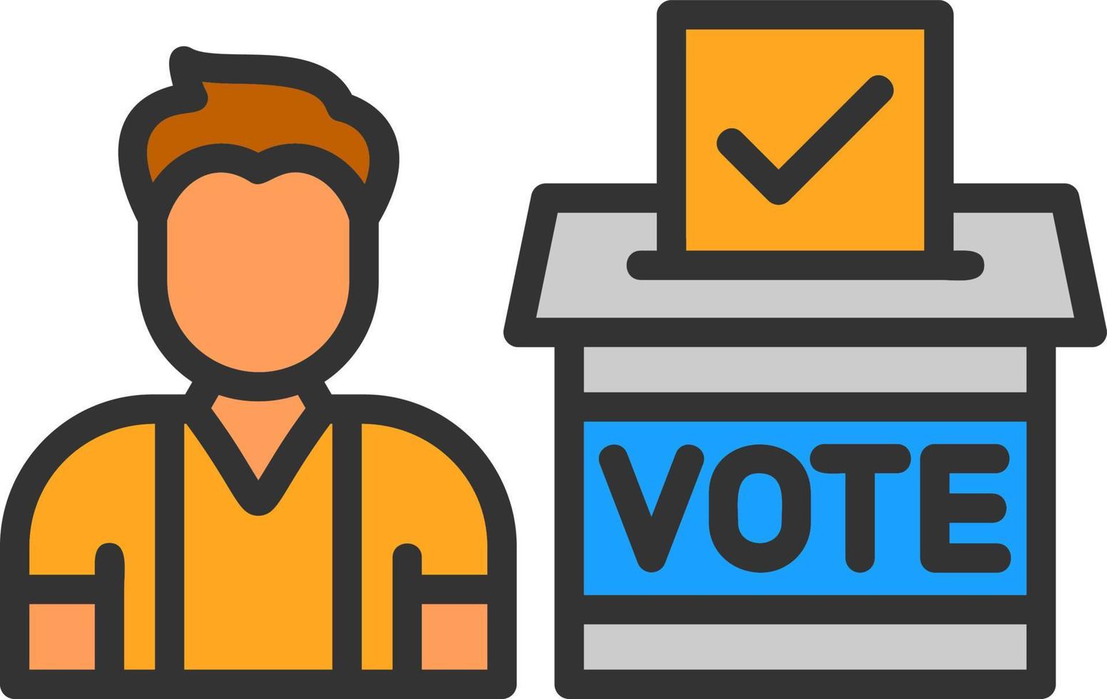 Referendum Vector Icon Design