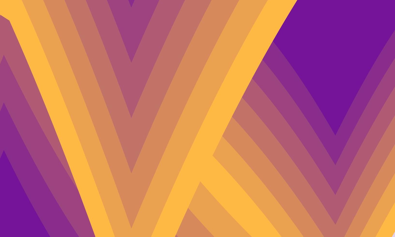 fondo colorido abstracto con rayas. Resumen moderno fondo de líneas amarillas y púrpuras ilustración vectorial EPS10 vector