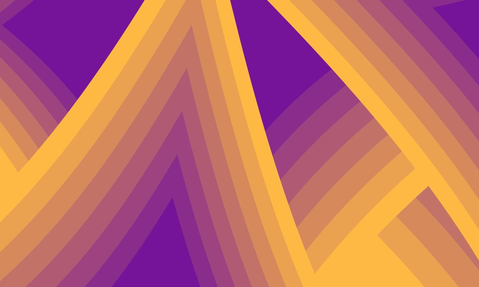 Abstract modern yellow and purple lines background vector illustration EPS10.