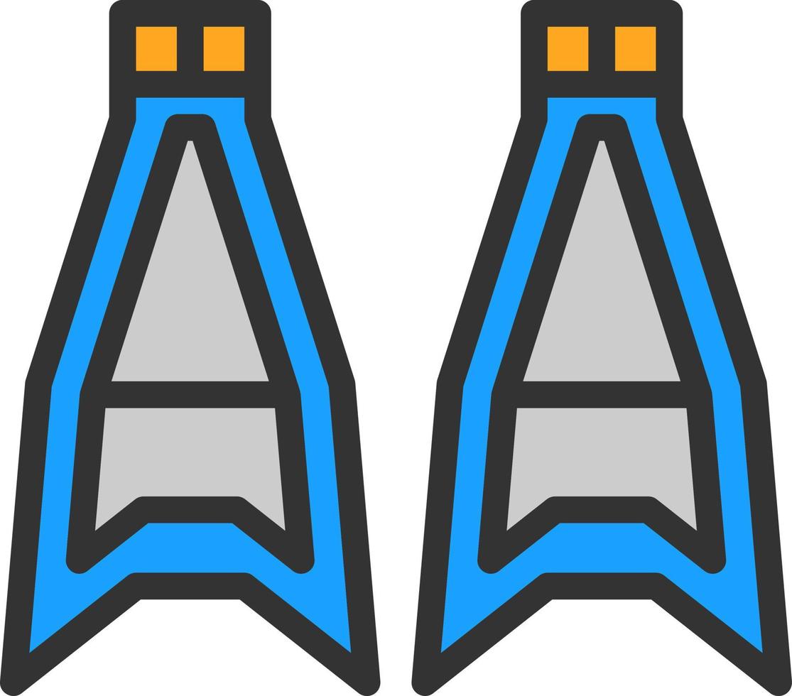 Fins Vector Icon Design