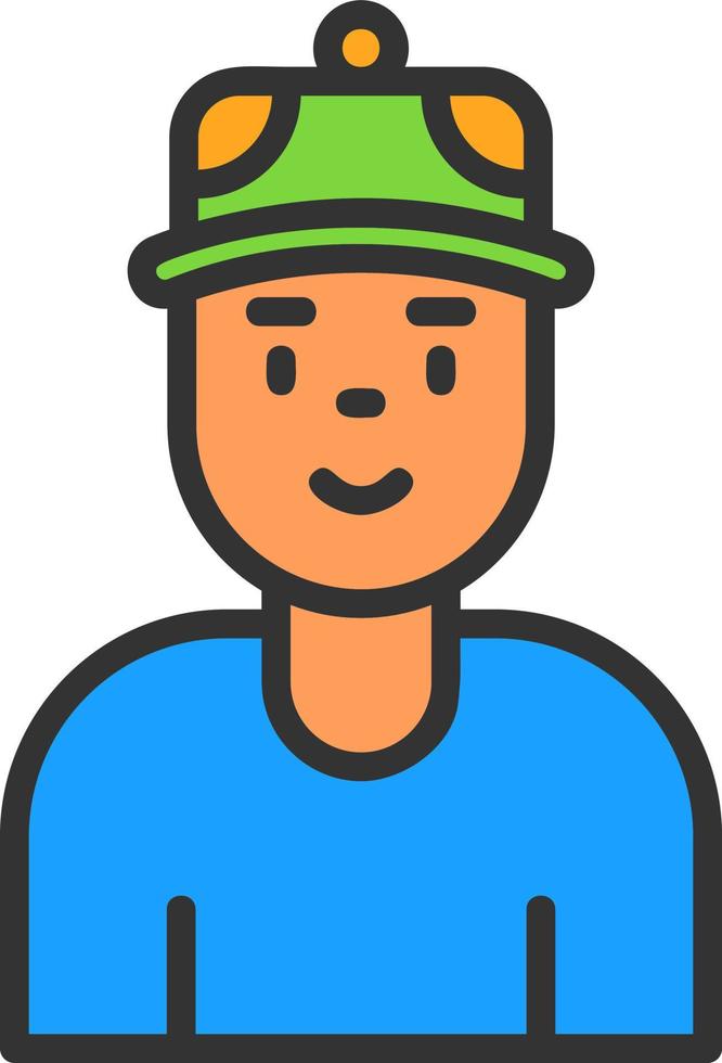 Boy Vector Icon Design
