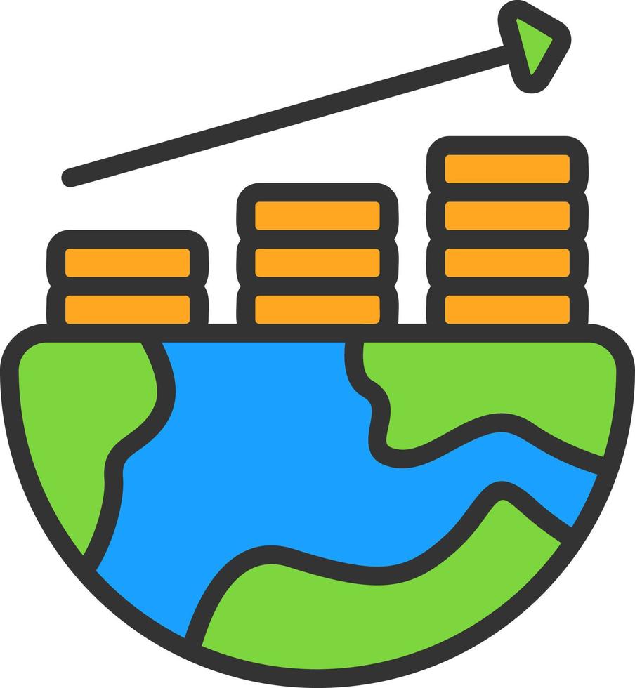 Economics Vector Icon Design