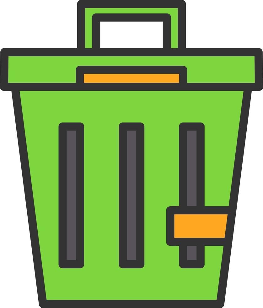 Garbage Vector Icon Design