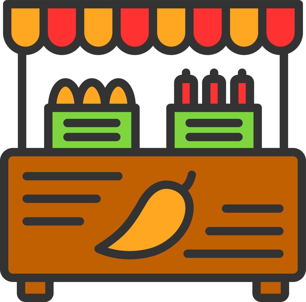 diseño de icono de vector de mercado