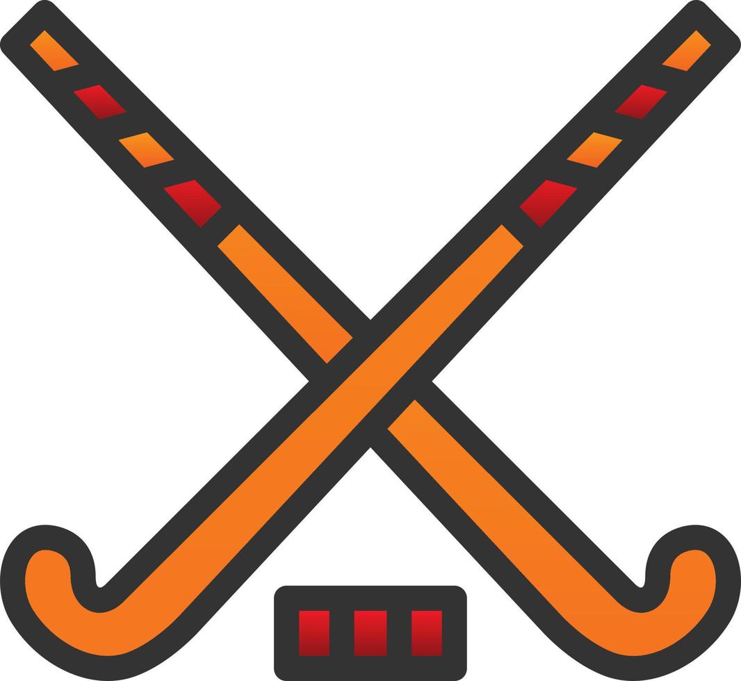 Hockey Vector Icon Design