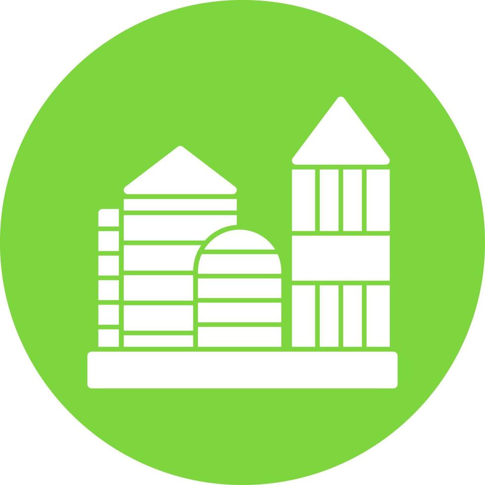 Silo Vector Icon Design