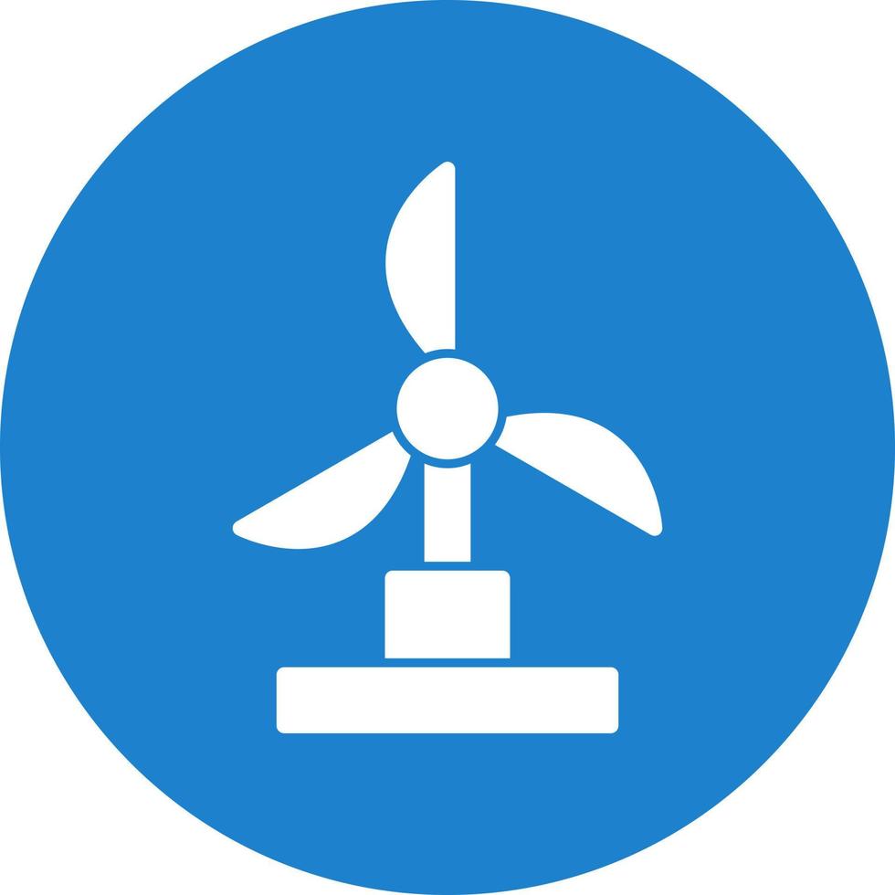 Windmill Vector Icon Design