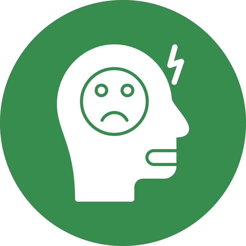 Depression Vector Icon Design