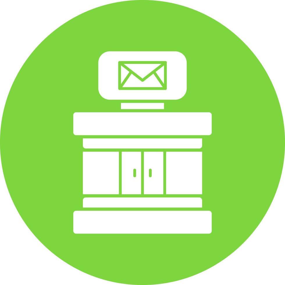 Post Office Vector Icon Design