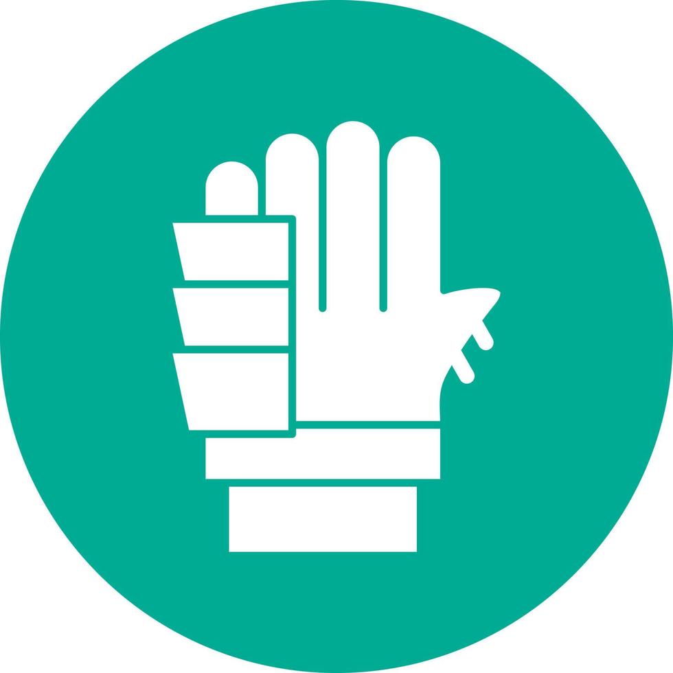 Gloves Vector Icon Design