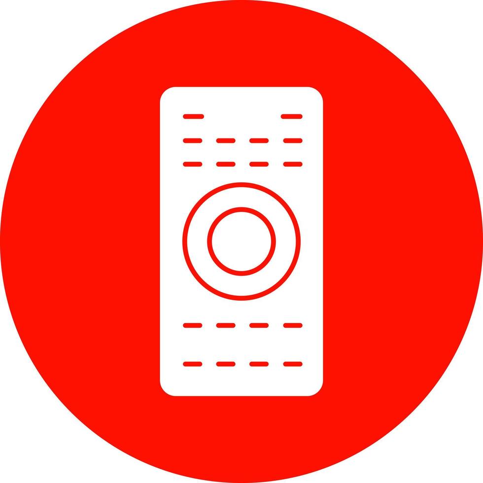 Remote Control Vector Icon Design