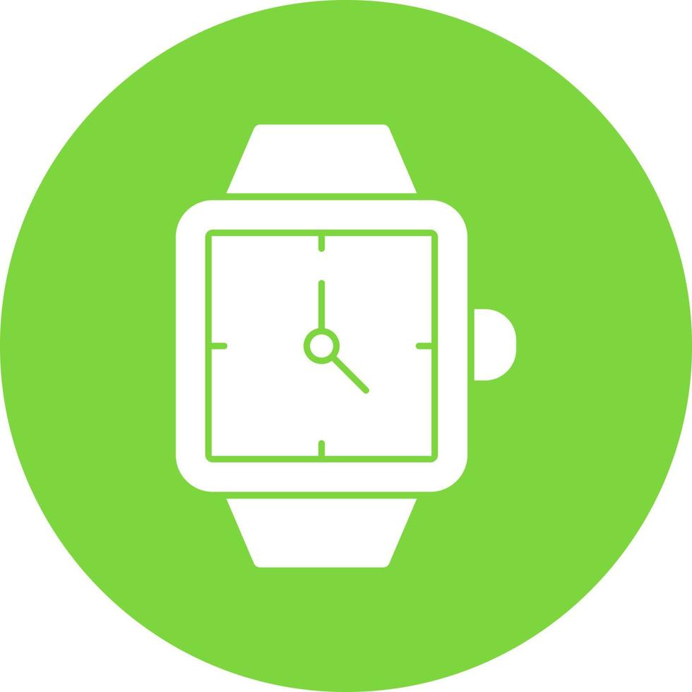 diseño de icono de vector de reloj de pulsera