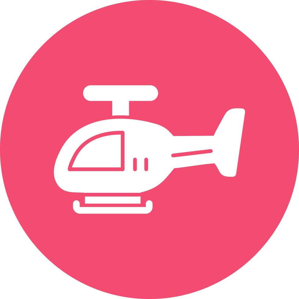 diseño de icono de vector de helicóptero