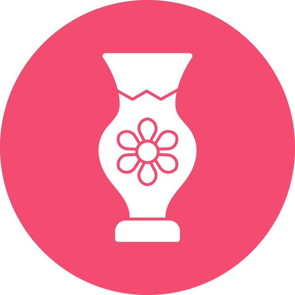 Vase Vector Icon Design