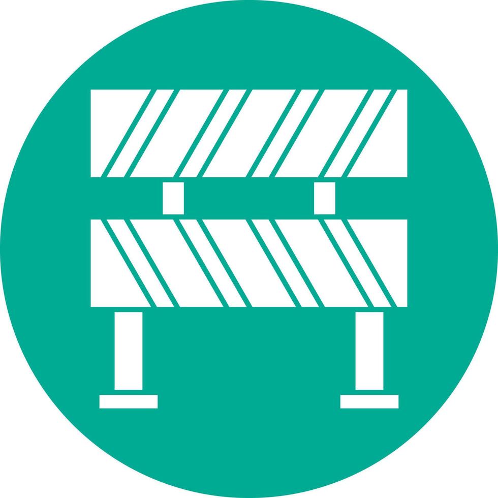 Barrier Vector Icon Design