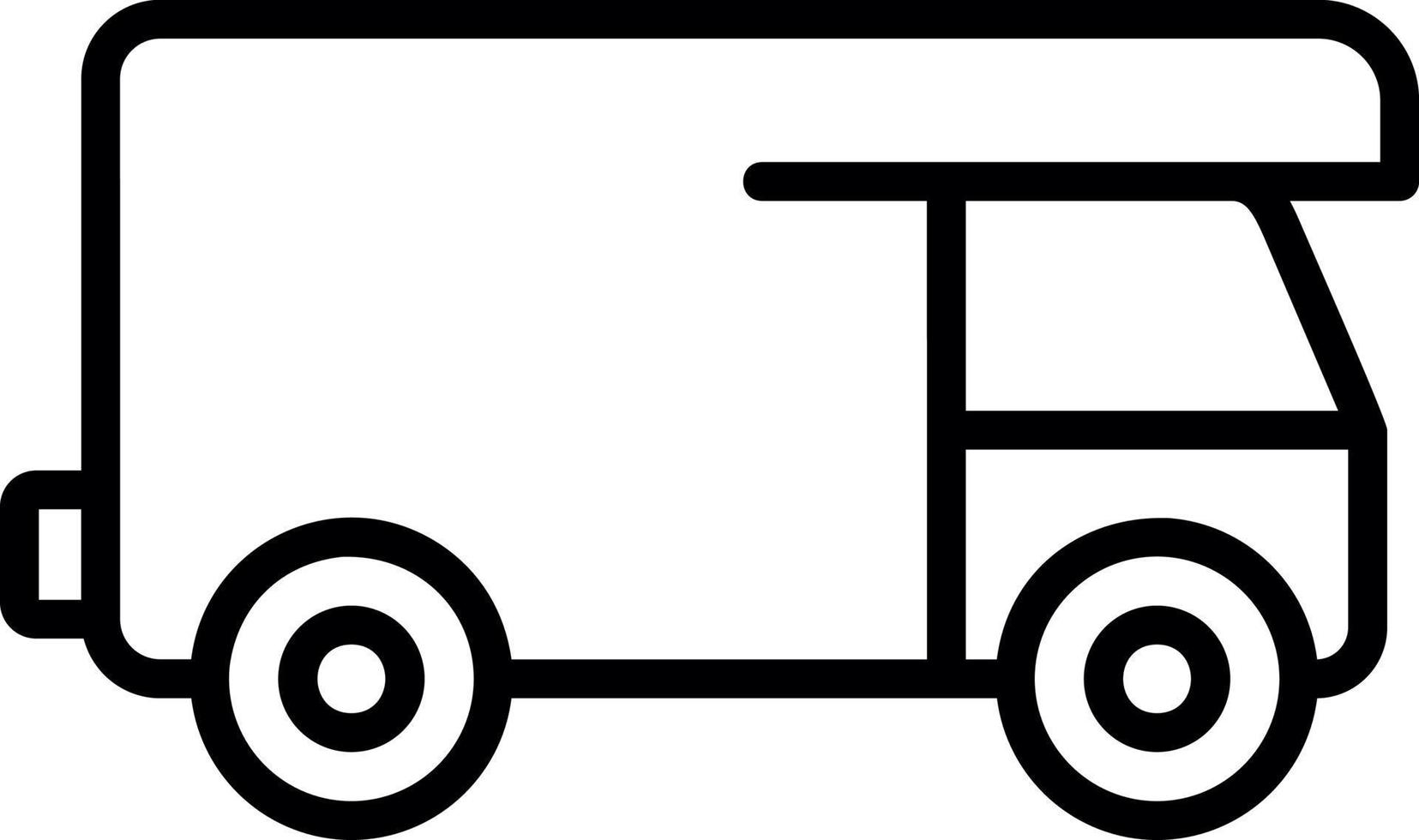 Van Vector Icon Design