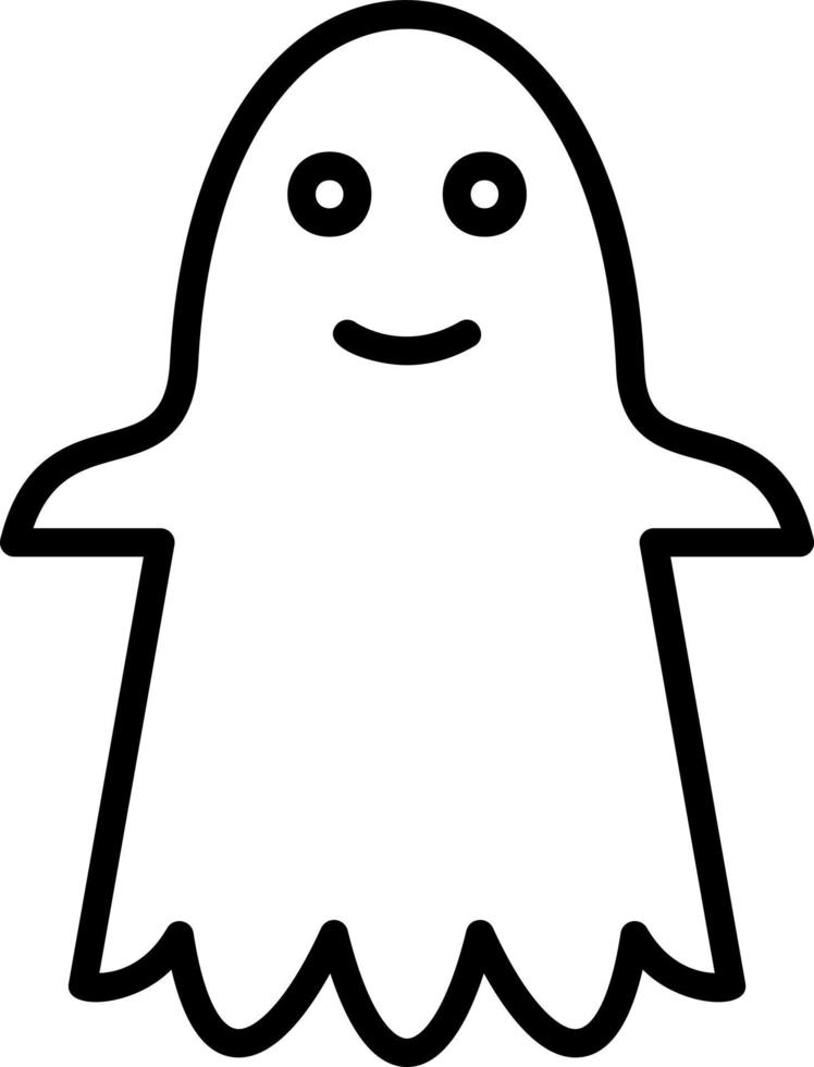 diseño de icono de vector fantasma