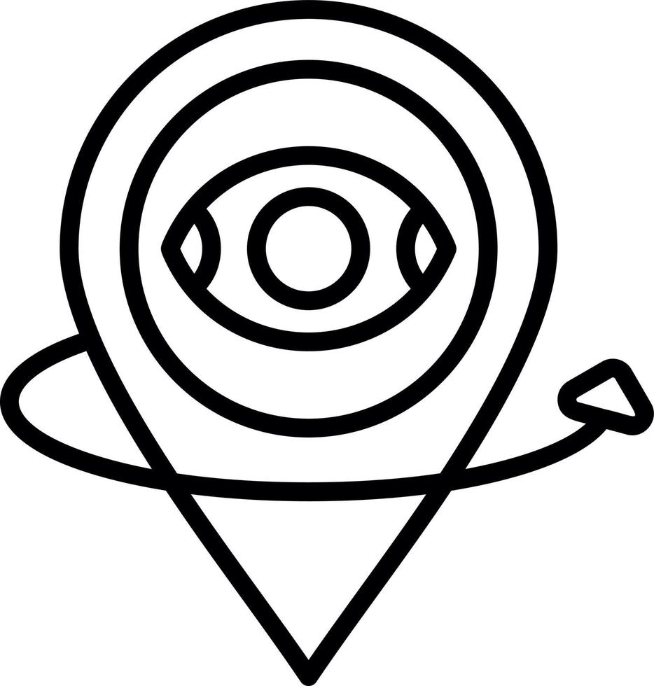 Sightseeing Vector Icon Design