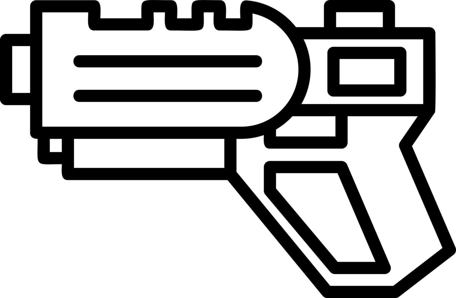 Laser Tag Vector Icon Design