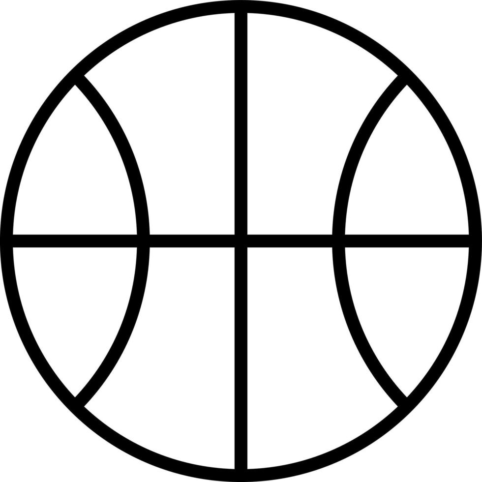 Basketball Vector Icon Design