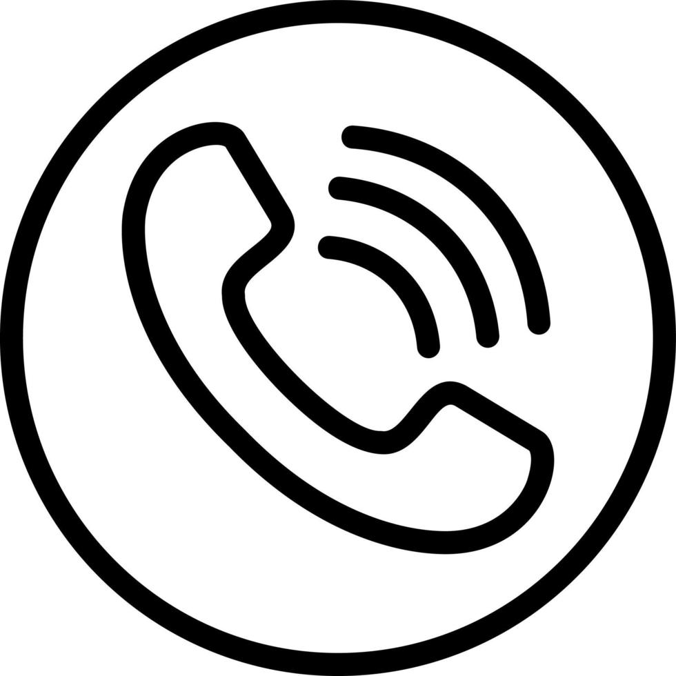 Telephone Vector Icon Design