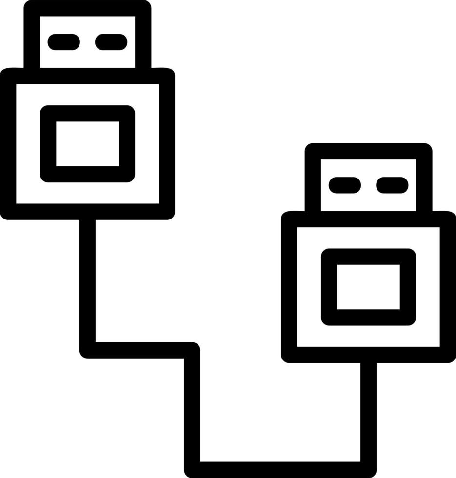 Cable Vector Icon Design
