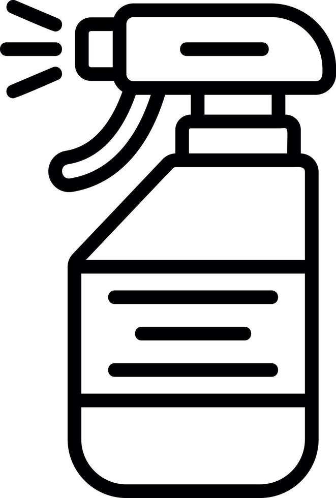 diseño de icono de vector de spray de limpieza